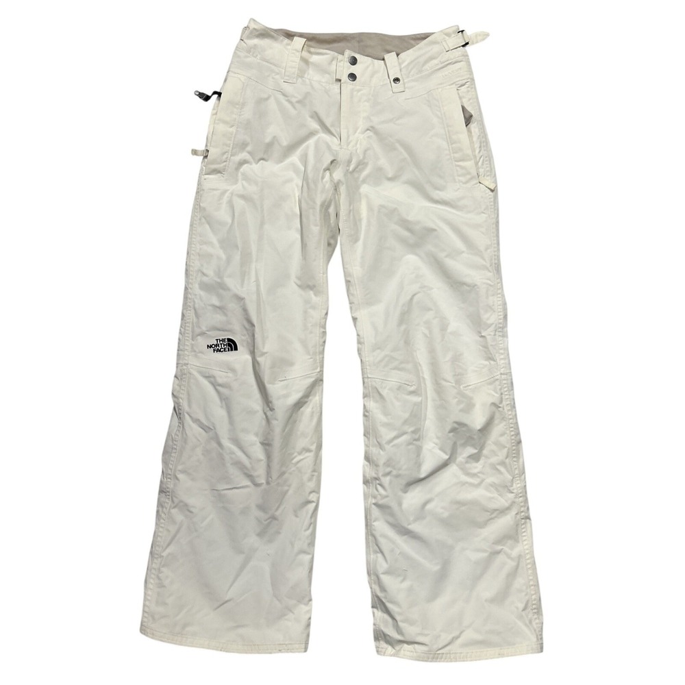 The North Face Women's Hyvent Small Ski Pants White Snowboard Winter Insulated